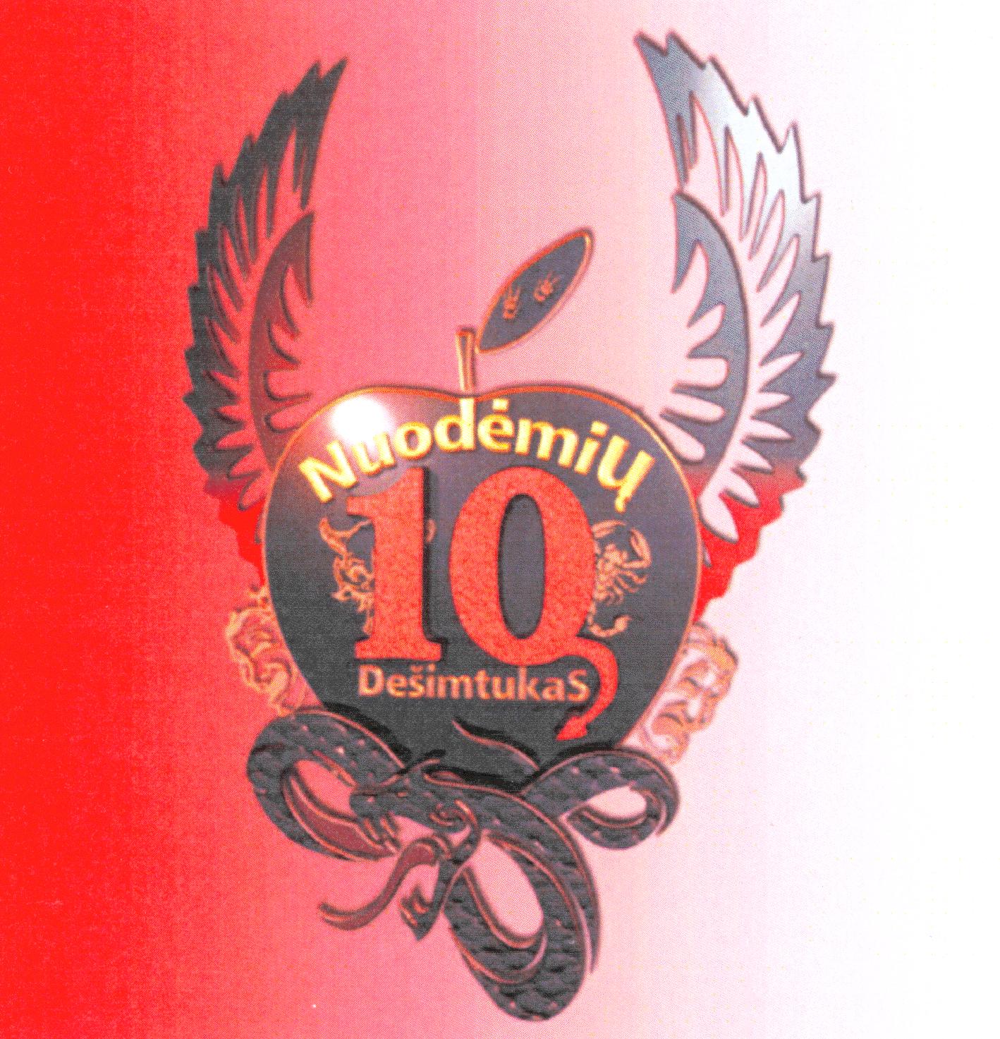 Prekės ženklas: NuodėmiŲ 10 Dešimtukas